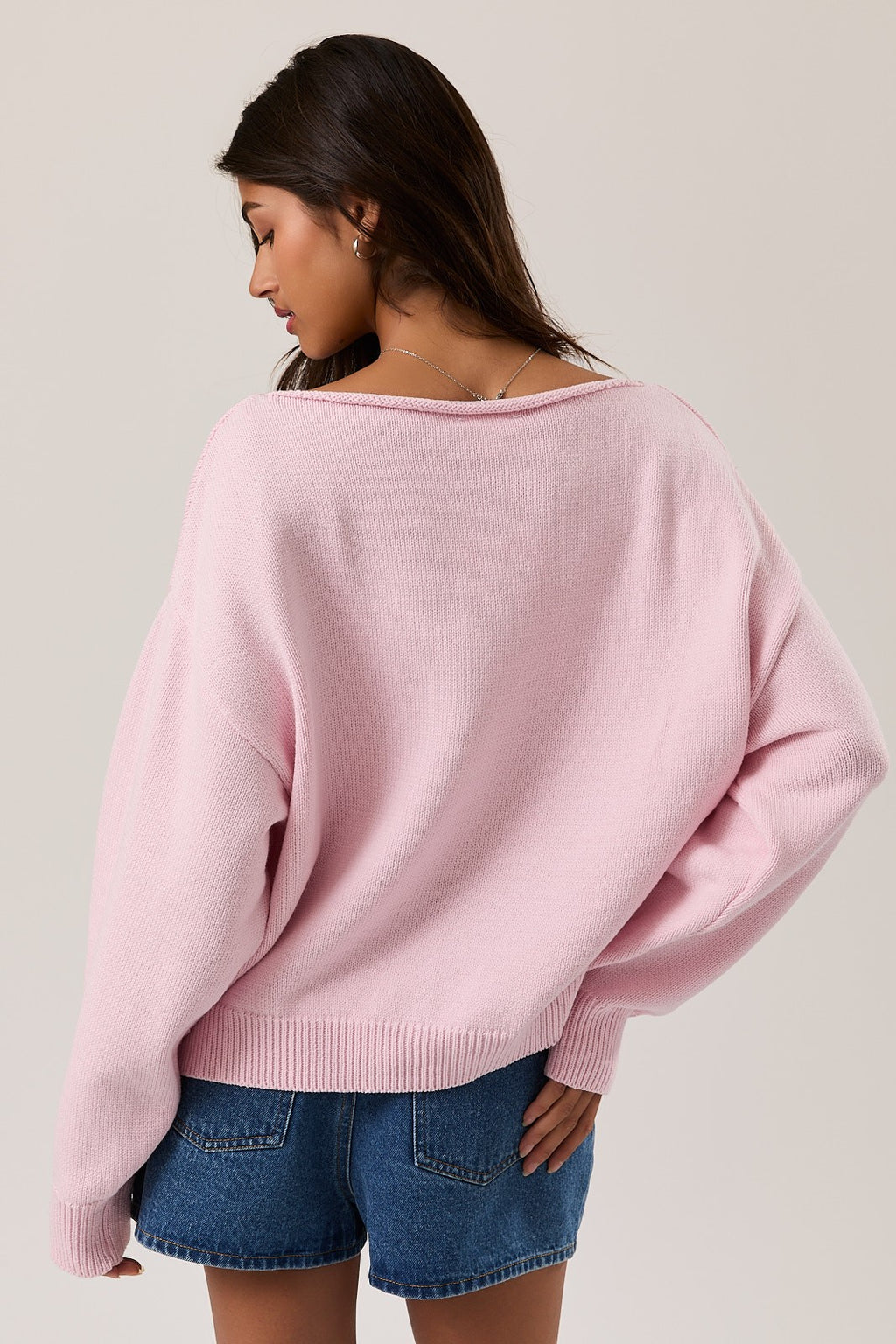 Sailboat Roll Neck Sweater
