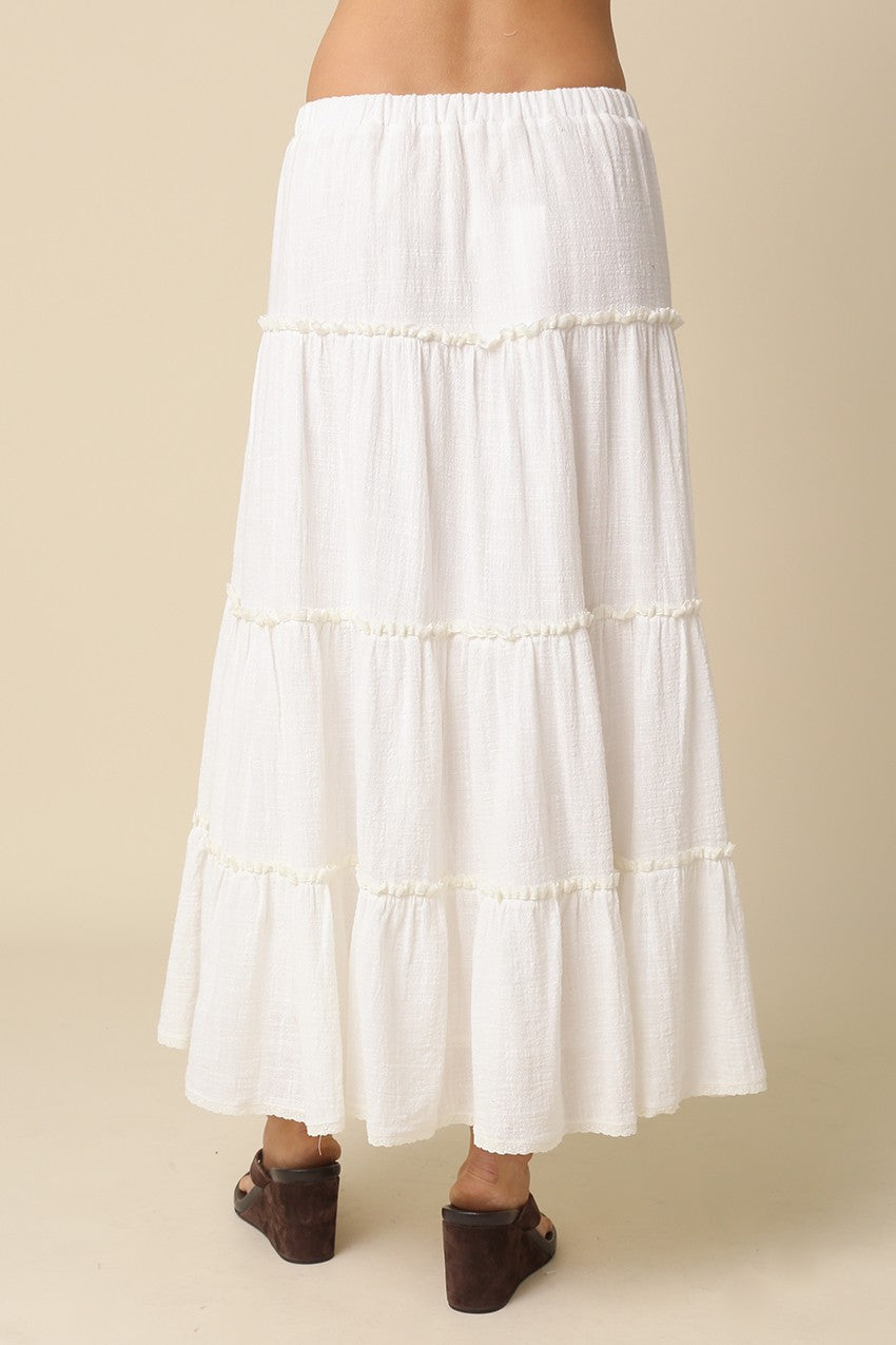 Brooke Tiered Maxi Skirt
