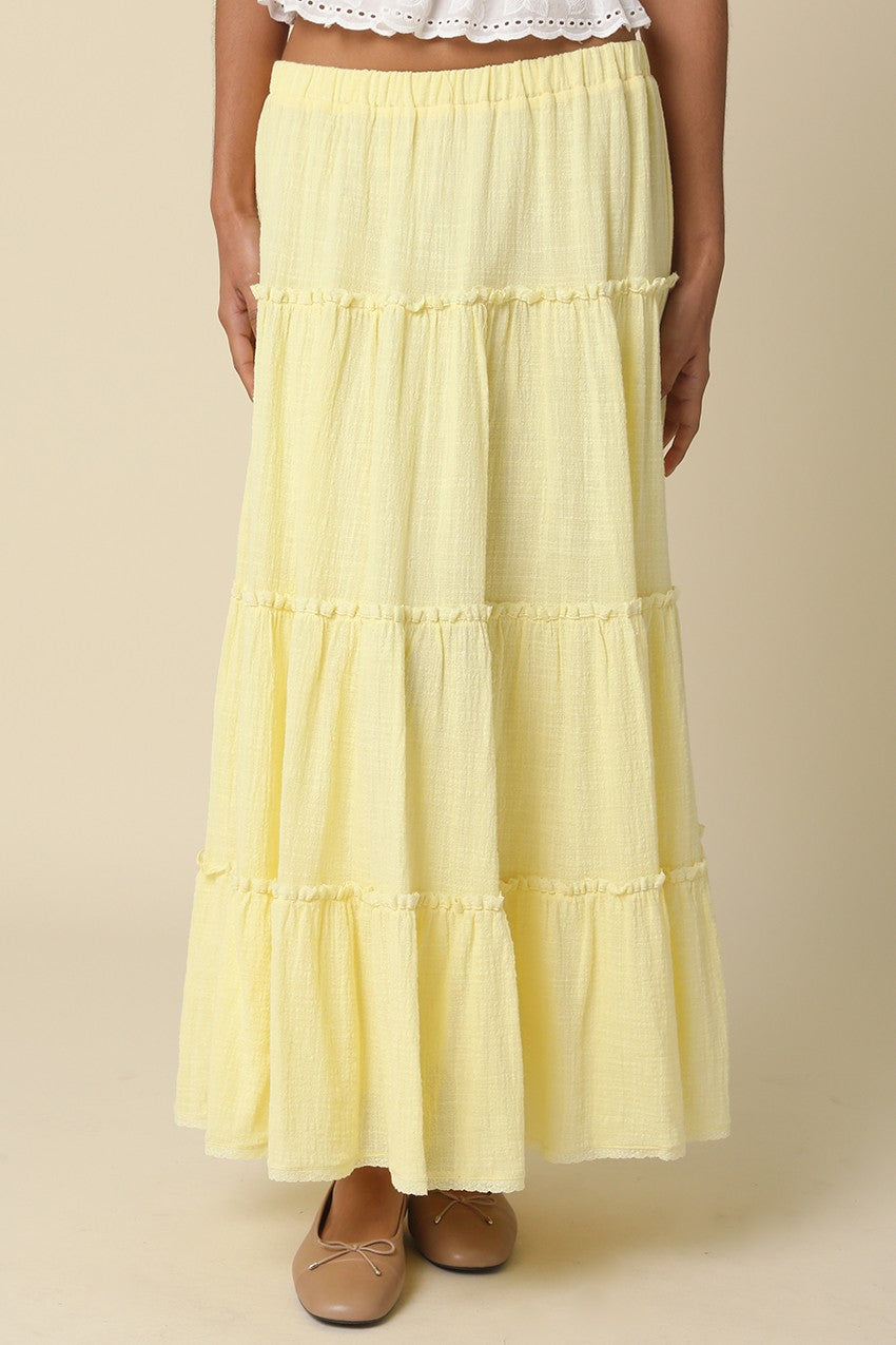 Brooke Tiered Maxi Skirt