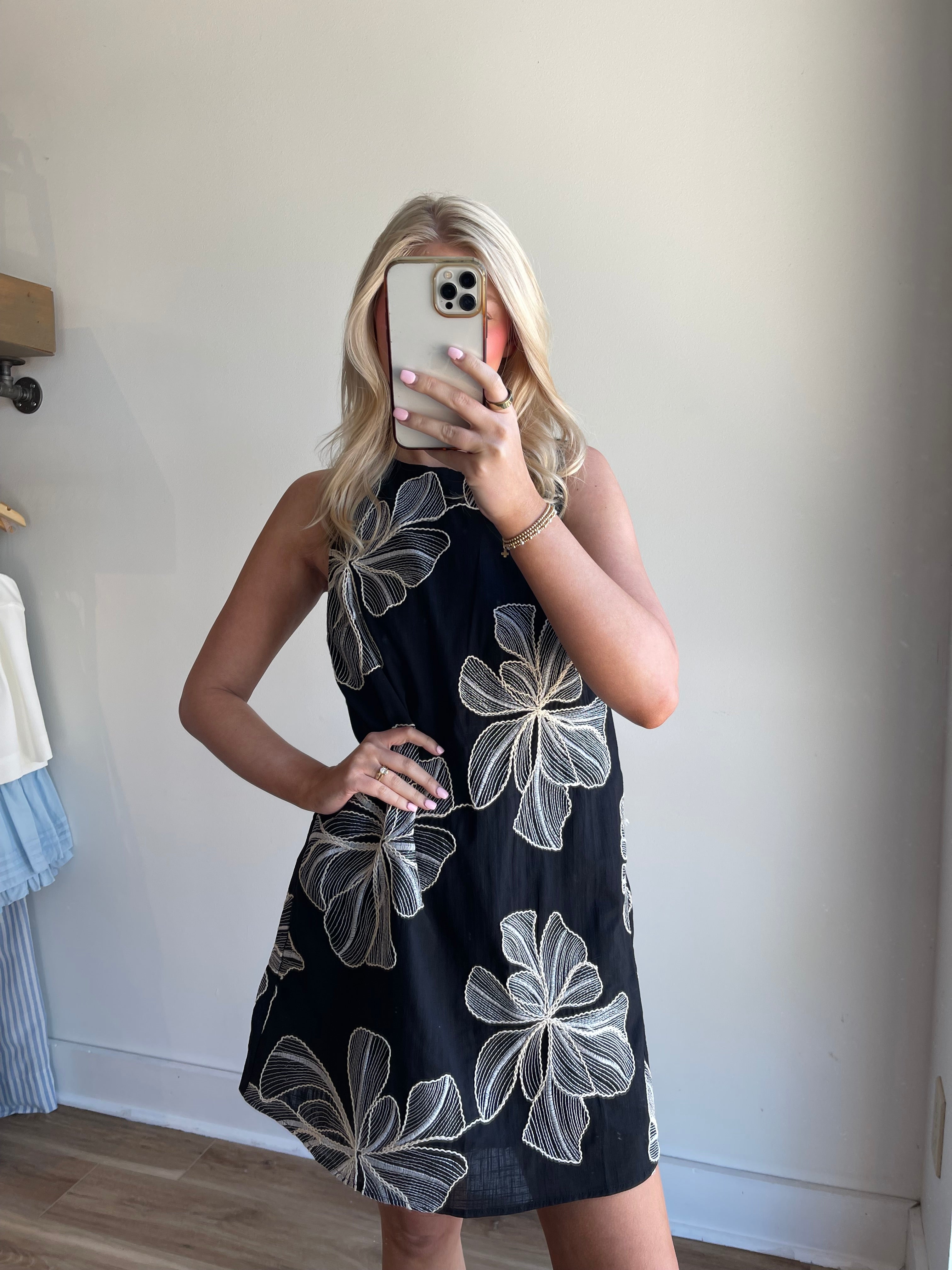 Ana Floral Mini Dress