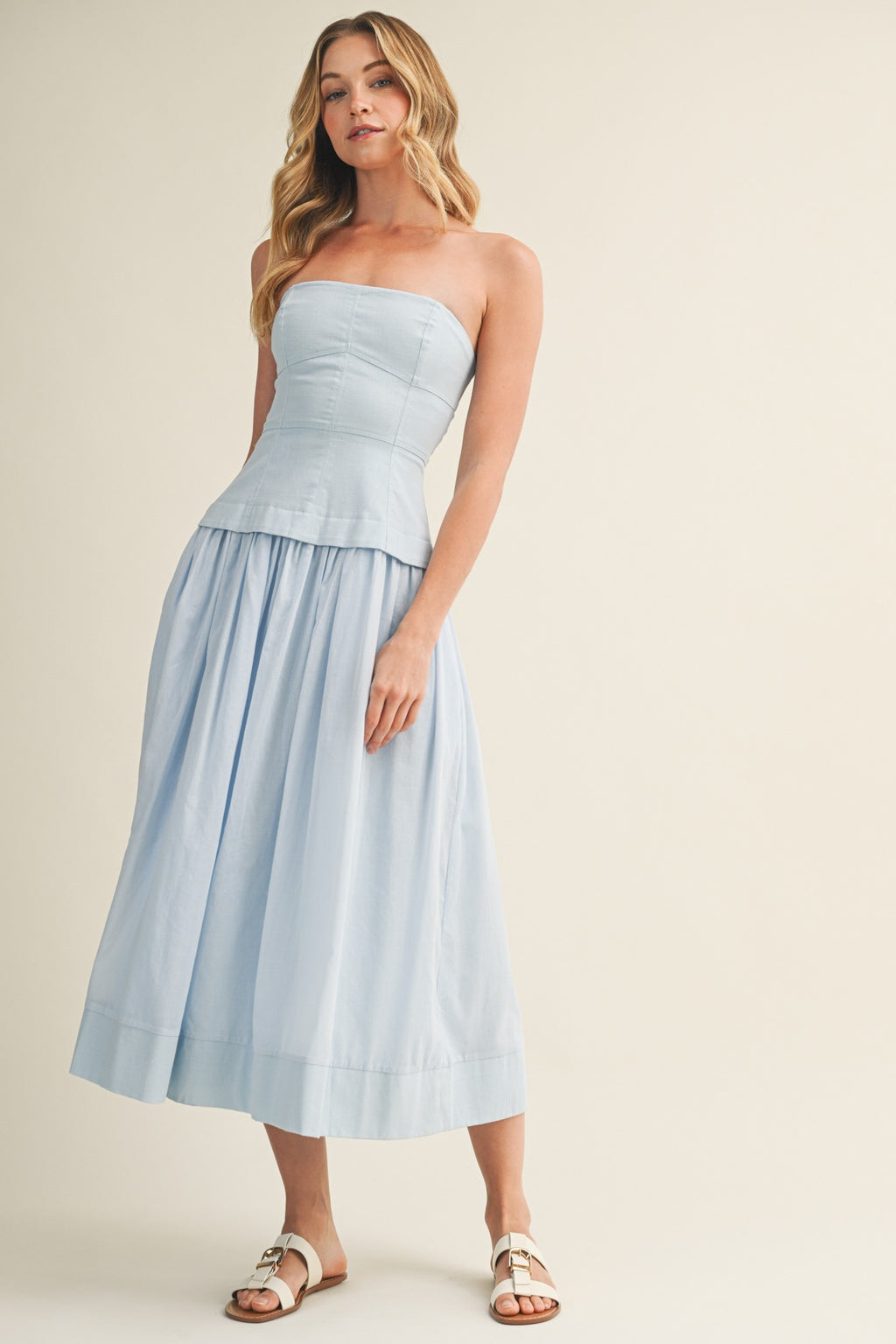 Everleigh Corset Midi Dress