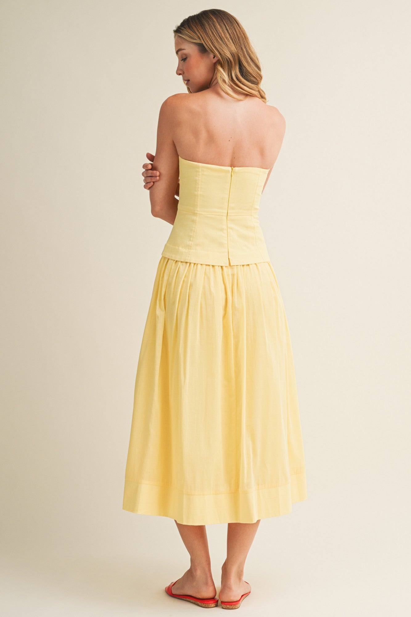 Everleigh Corset Midi Dress