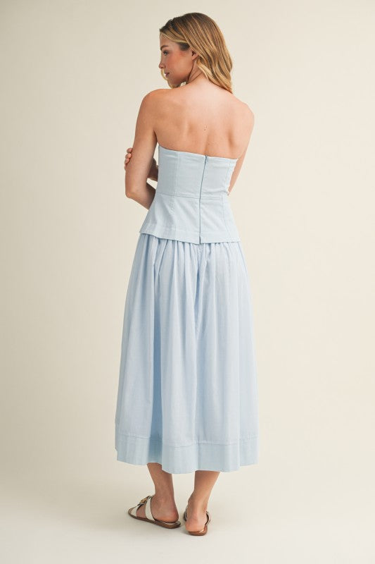 Everleigh Corset Midi Dress