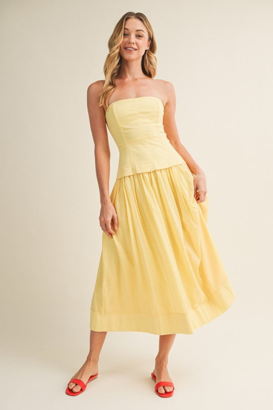 Everleigh Corset Midi Dress