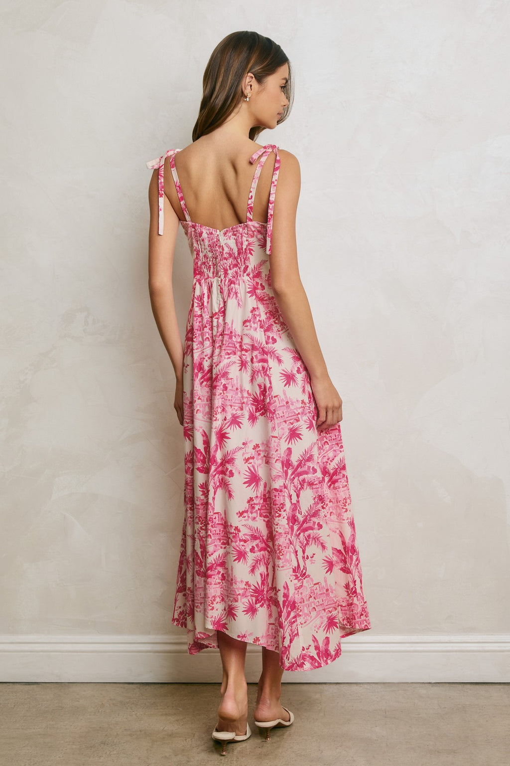 Palm Midi Dress