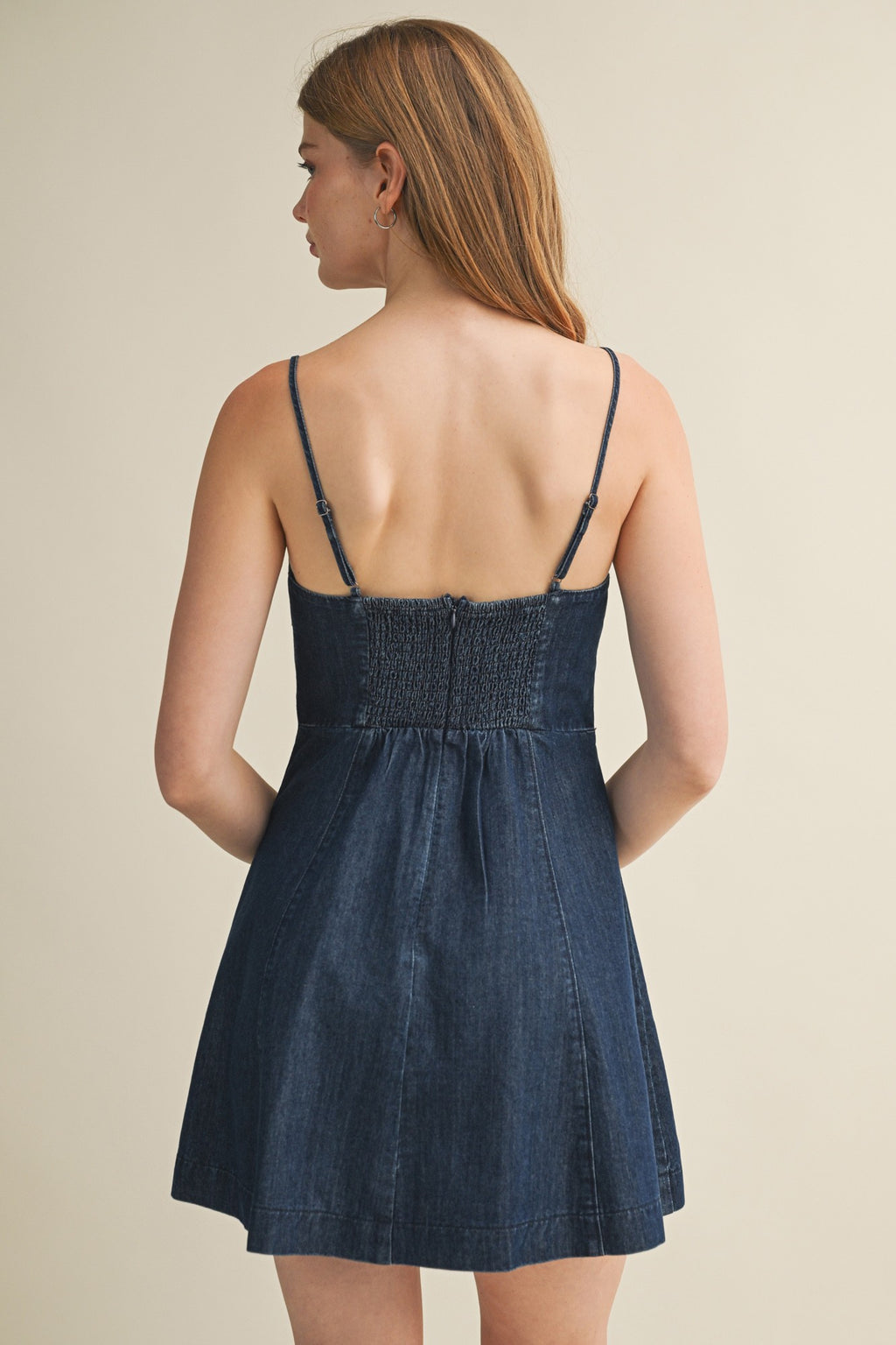 Scottie Denim Mini Dress