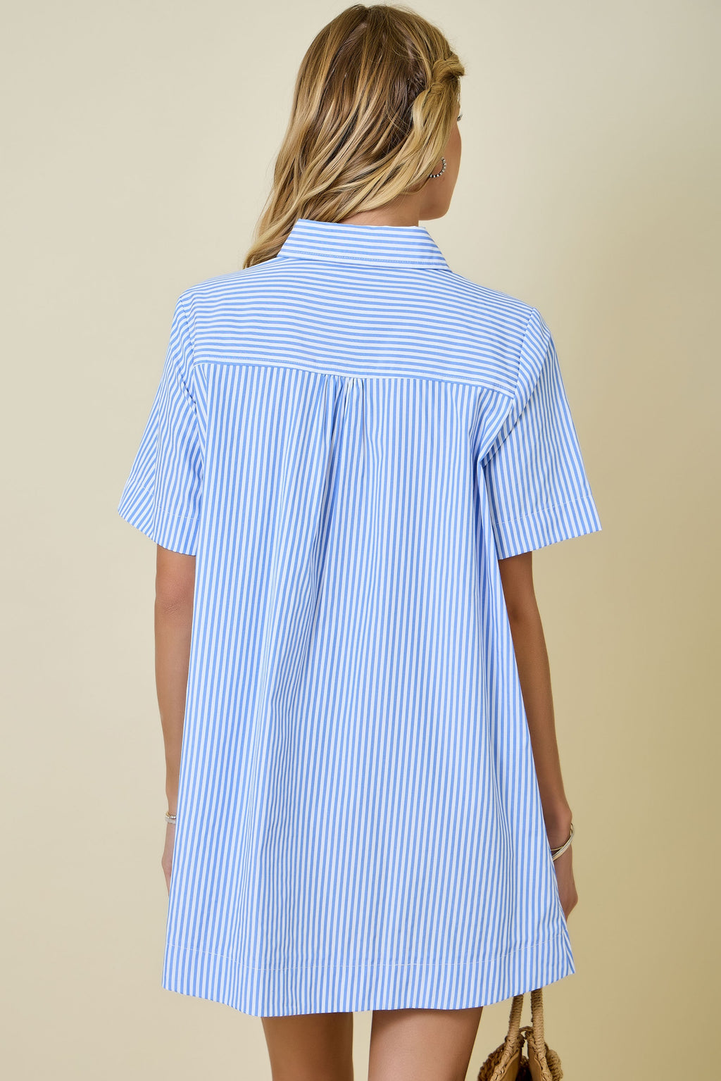Hannah Striped Mini Dress
