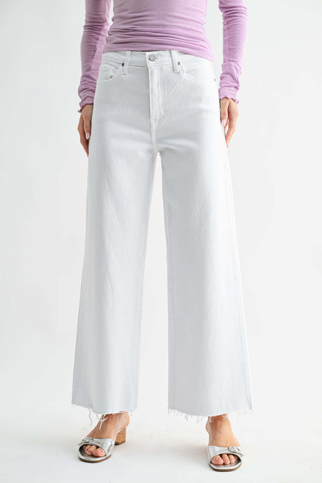 High Rise Wide Leg Jean