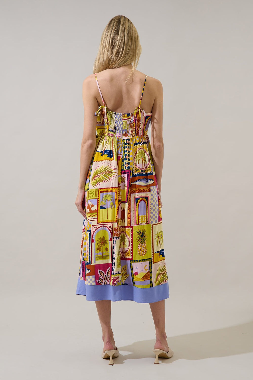 Talmar Postcard Midi Dress