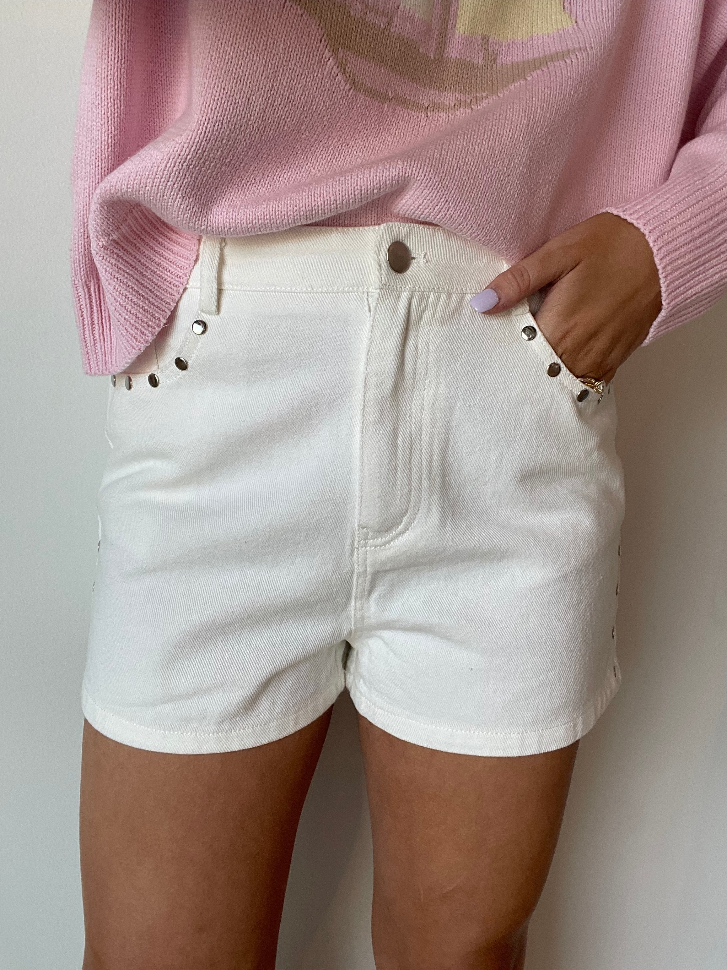 Baxley Rhinestone Shorts