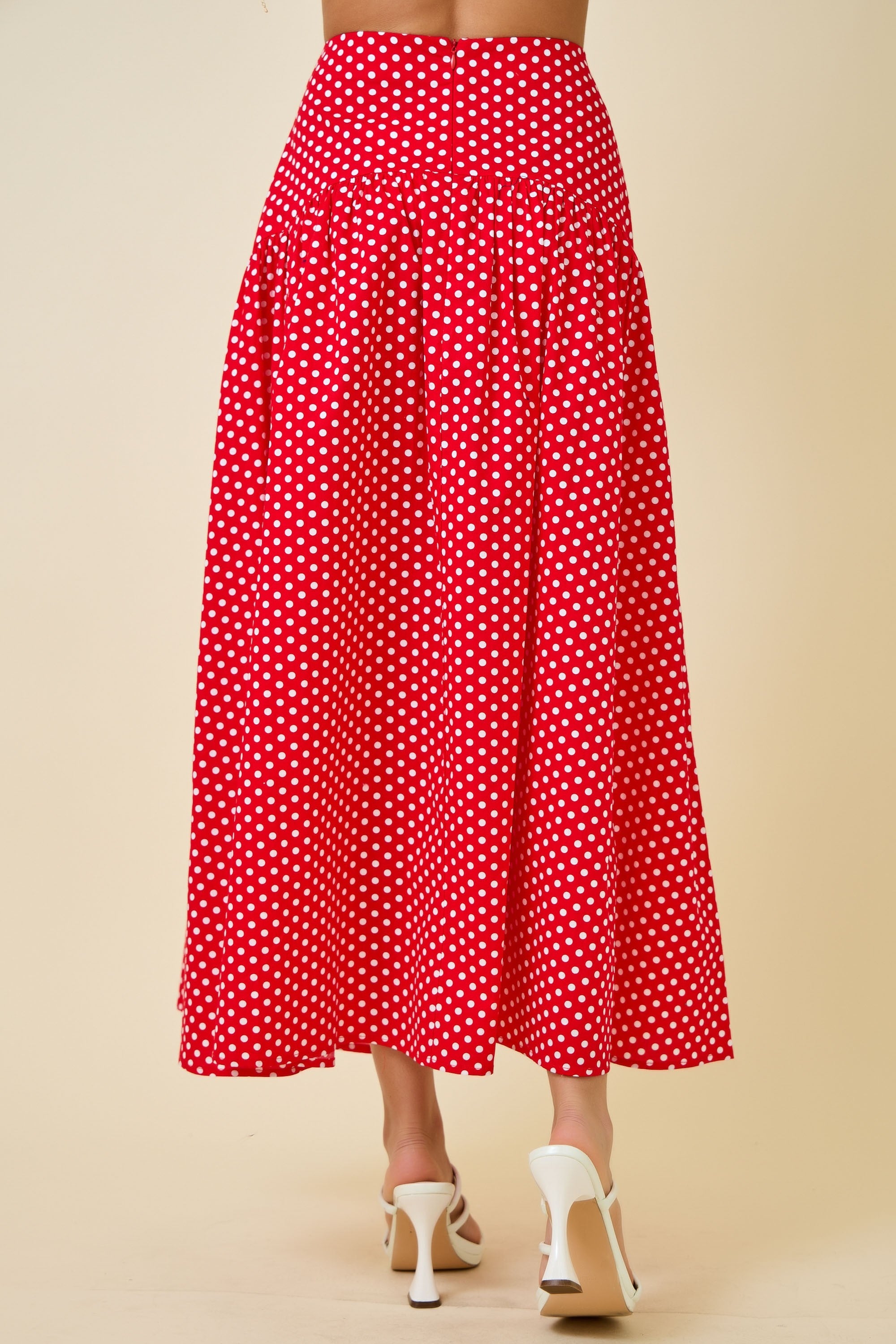 Karina Polka Dot Skirt