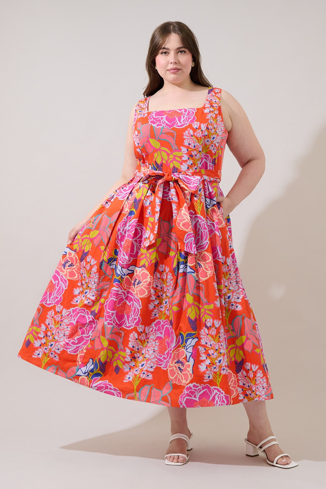 Flora Midi Dress