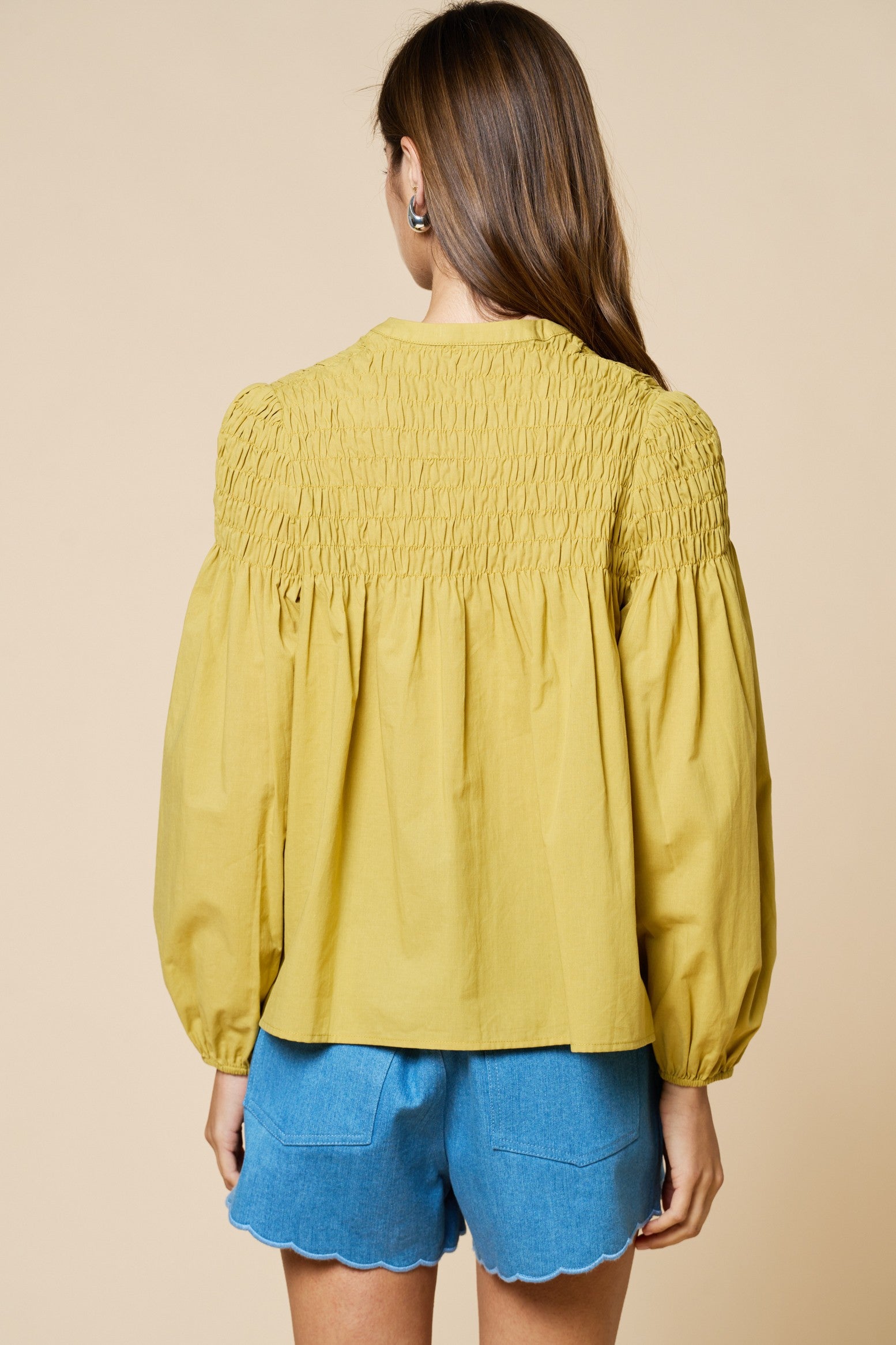 Marren Smocked Blouse