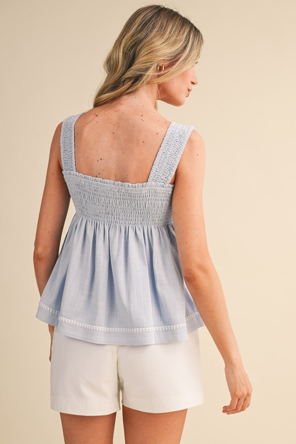 Eden Smocked Top
