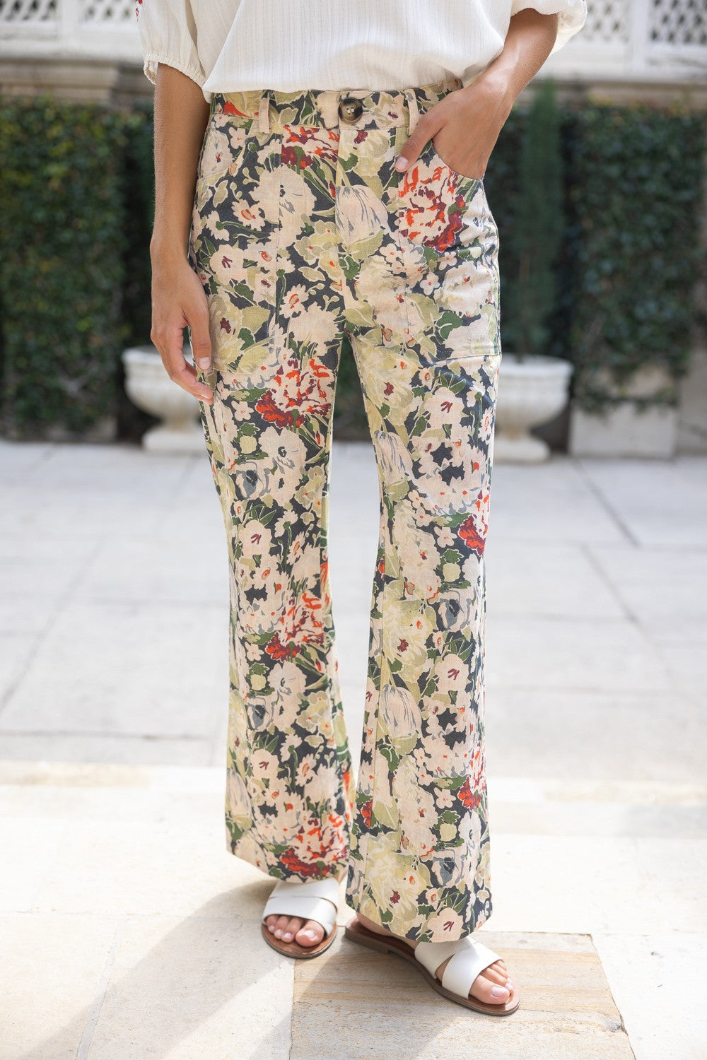 Fay Floral Pants