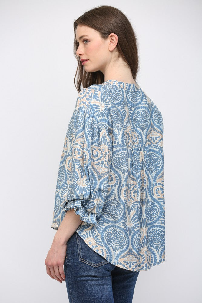Laken Button Down Blouse