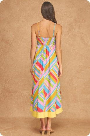 Geo Midi Dress