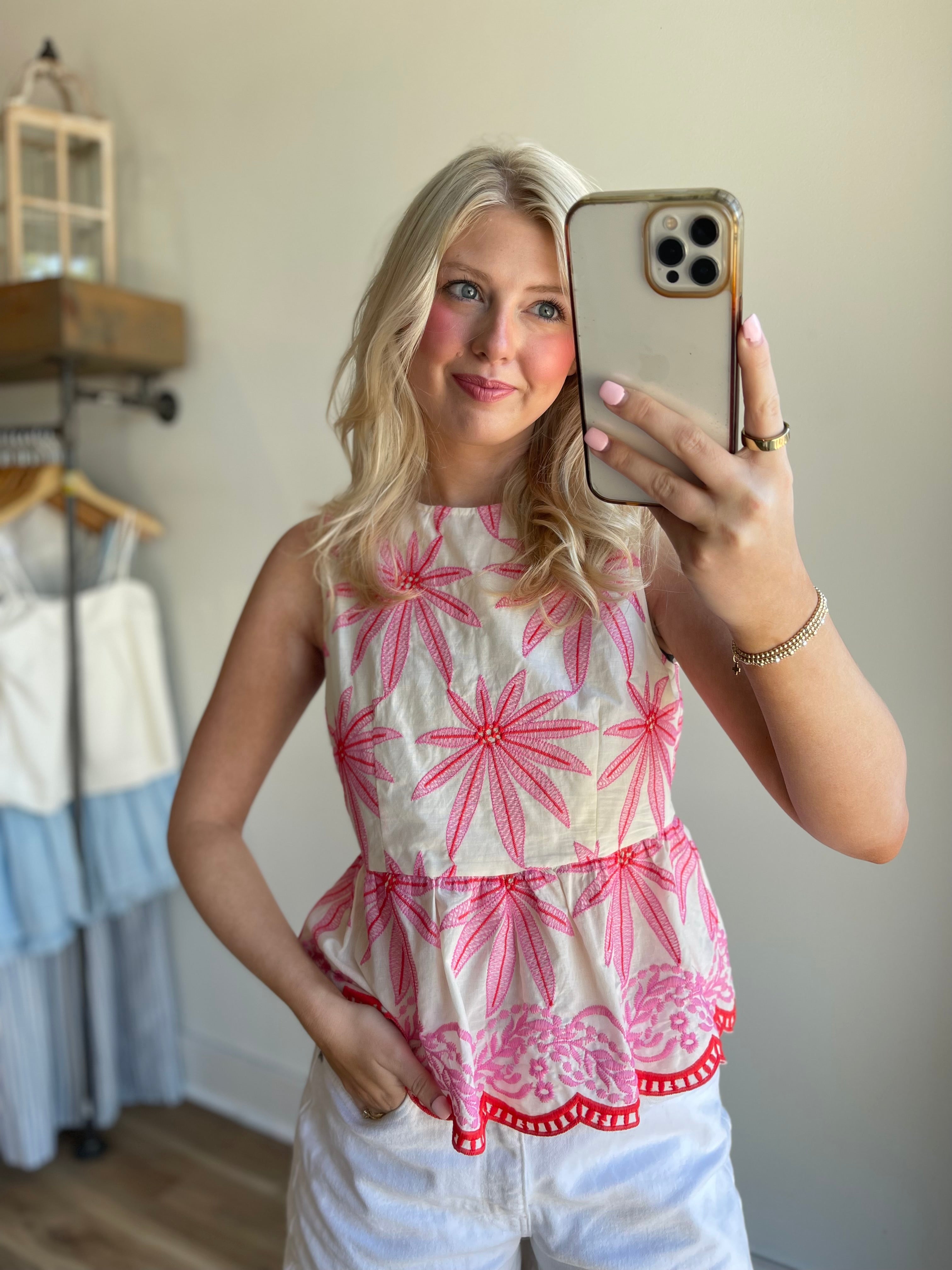 Frankie Floral Top