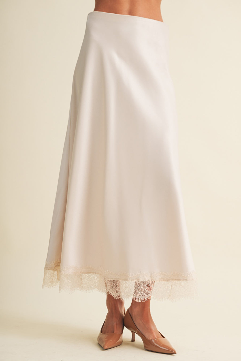 Aria Lace Midi Skirt