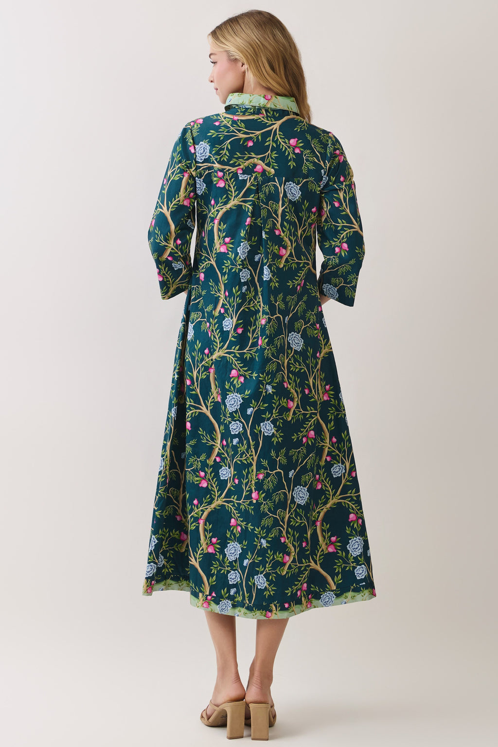 Botanical Midi Dress