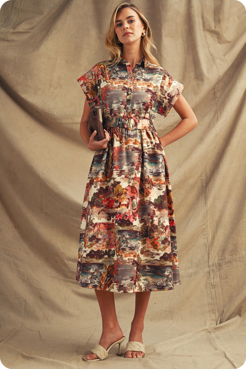 Cottage Garden Midi Dress