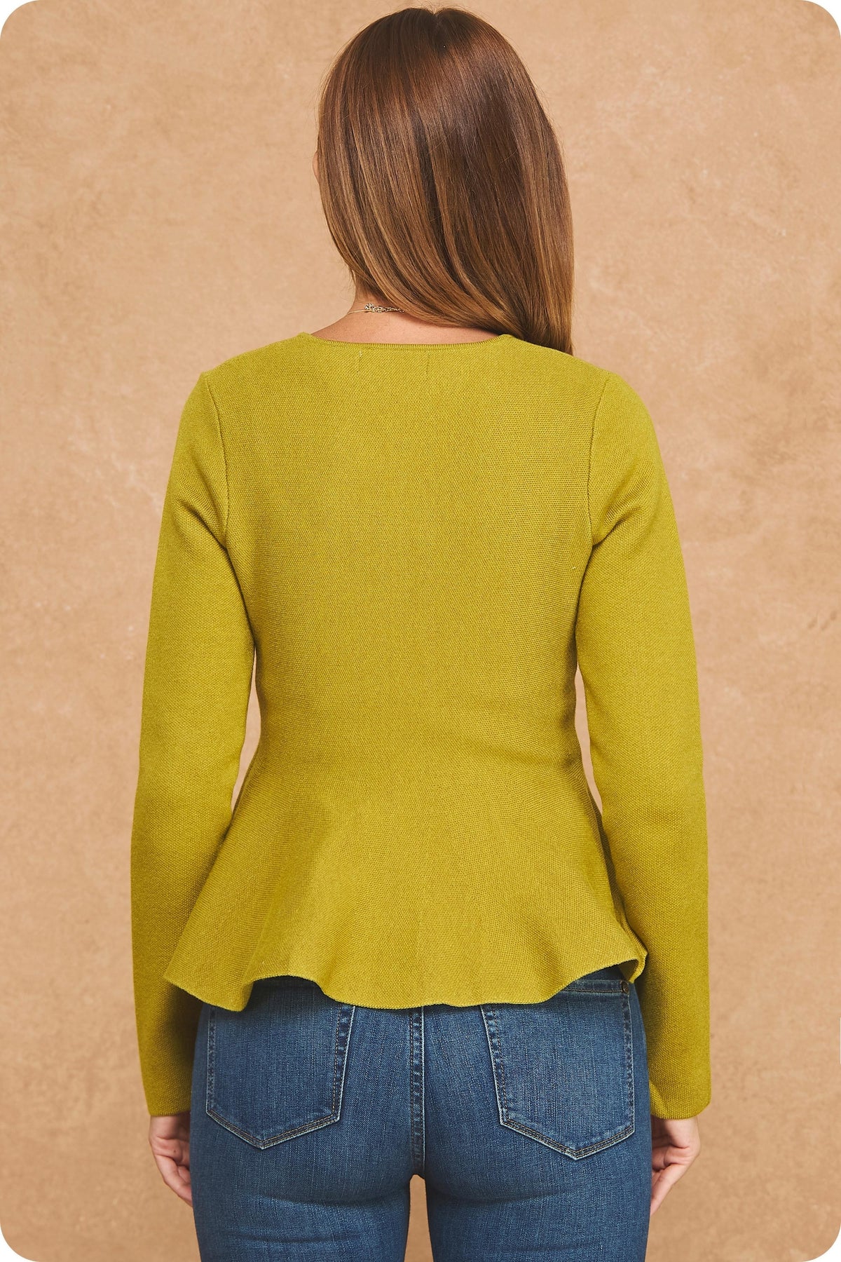 Layla Peplum Cardigan