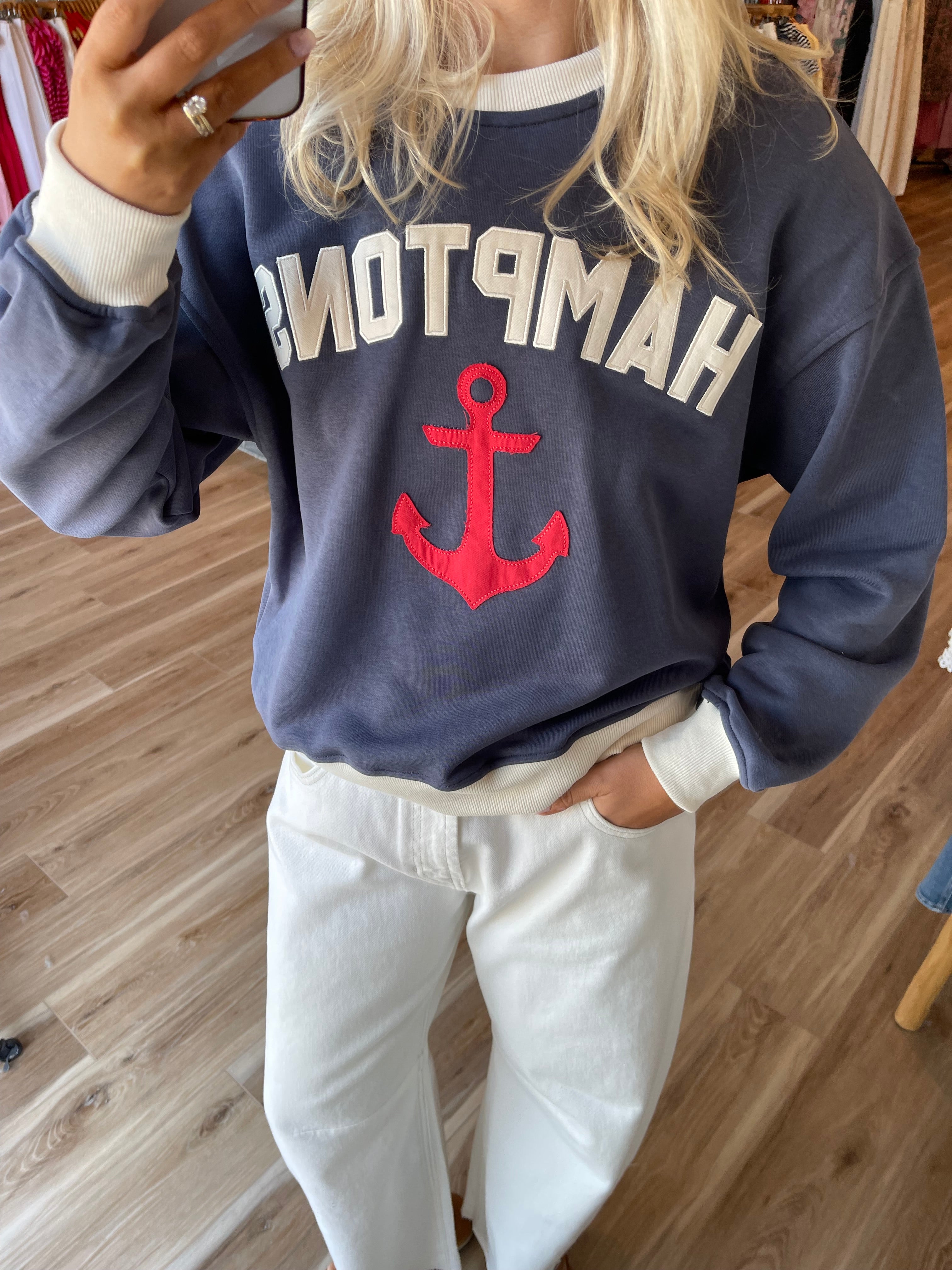 Hamptons Graphic Sweatshirt