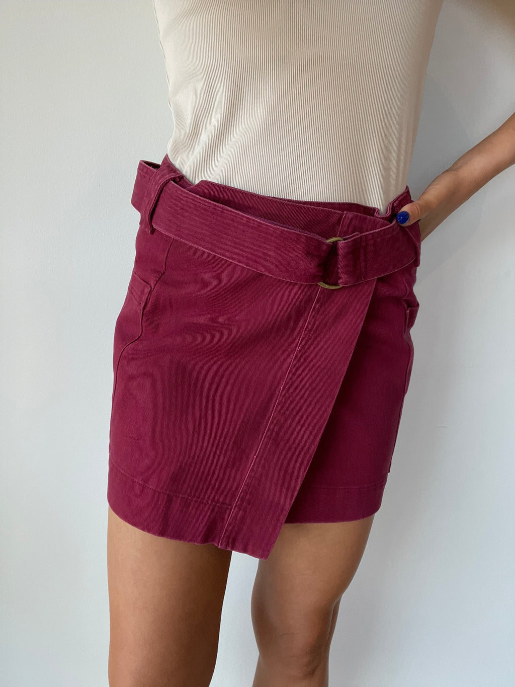 Andrea Denim Mini Skirt