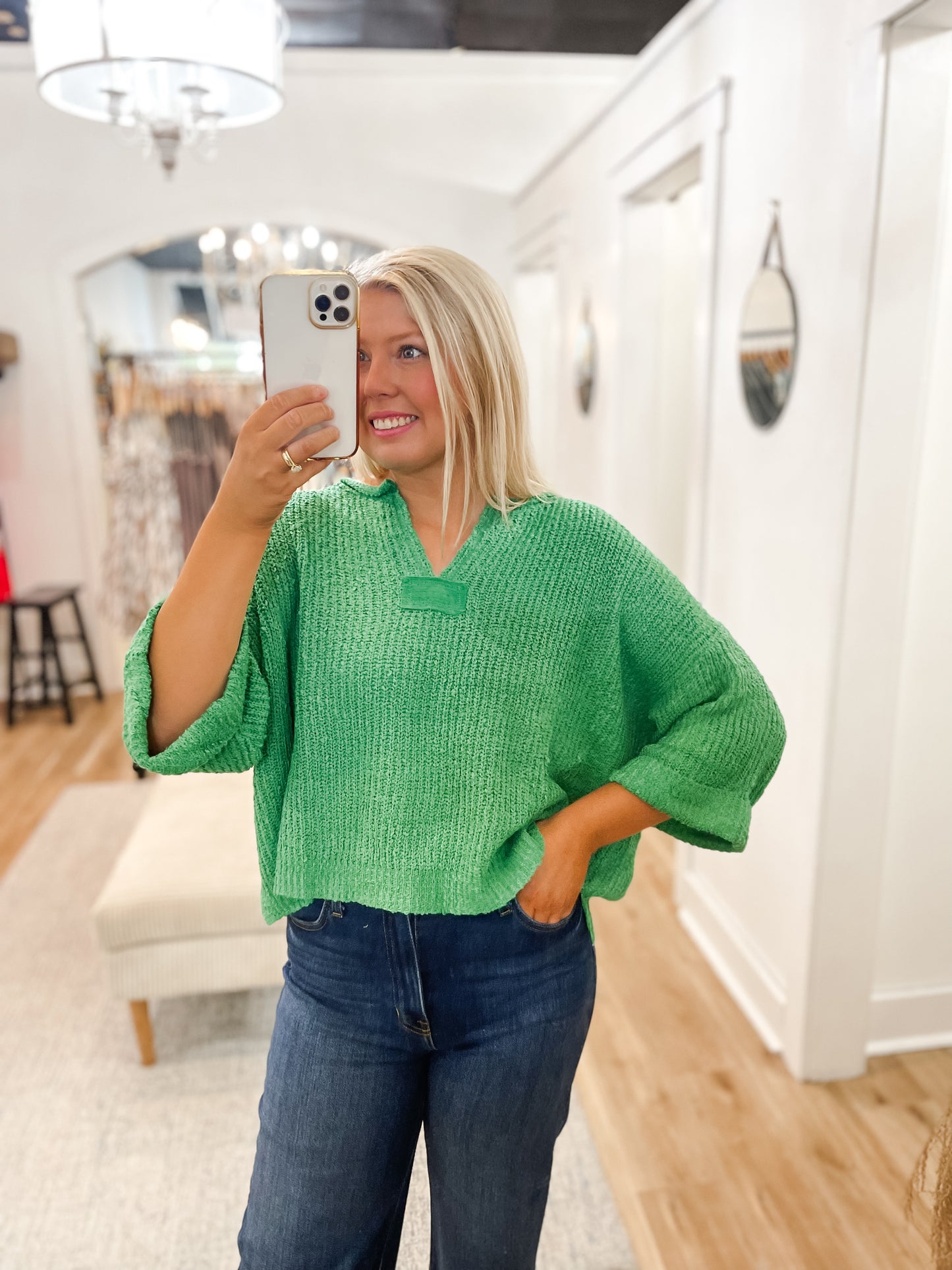 Carmen Knit Top