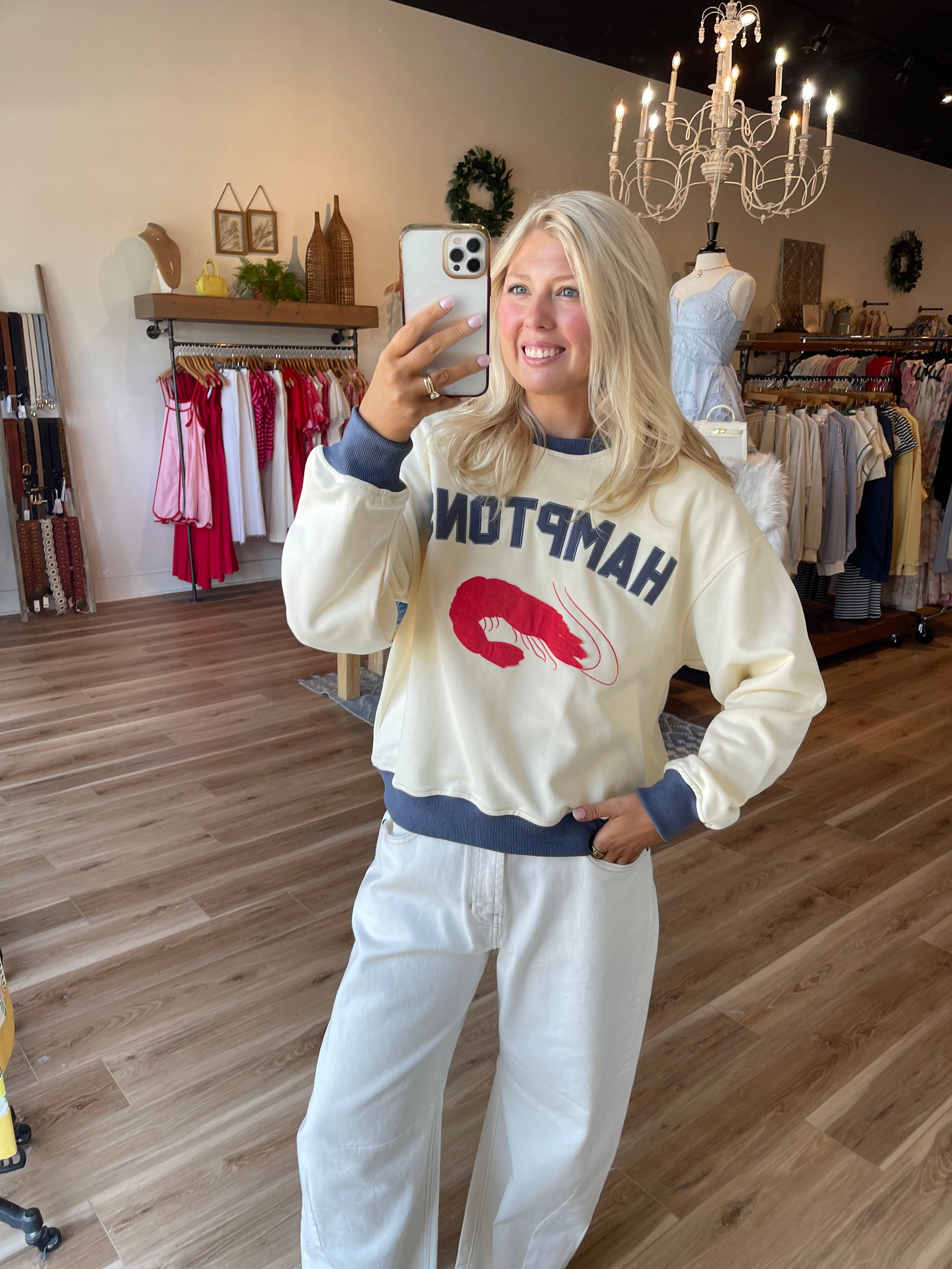 Hamptons Graphic Sweatshirt