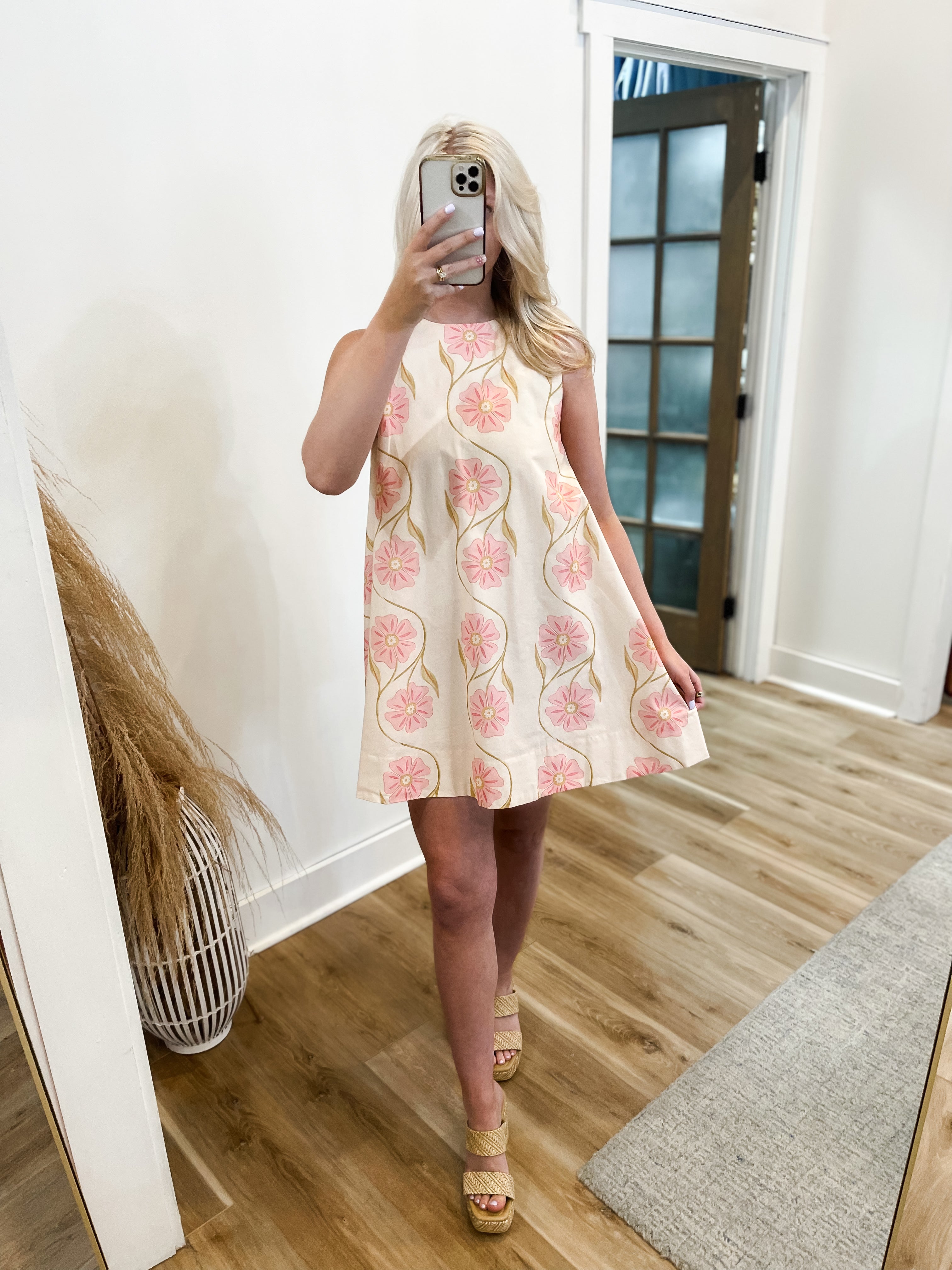 Lilly Linen Shift Dress