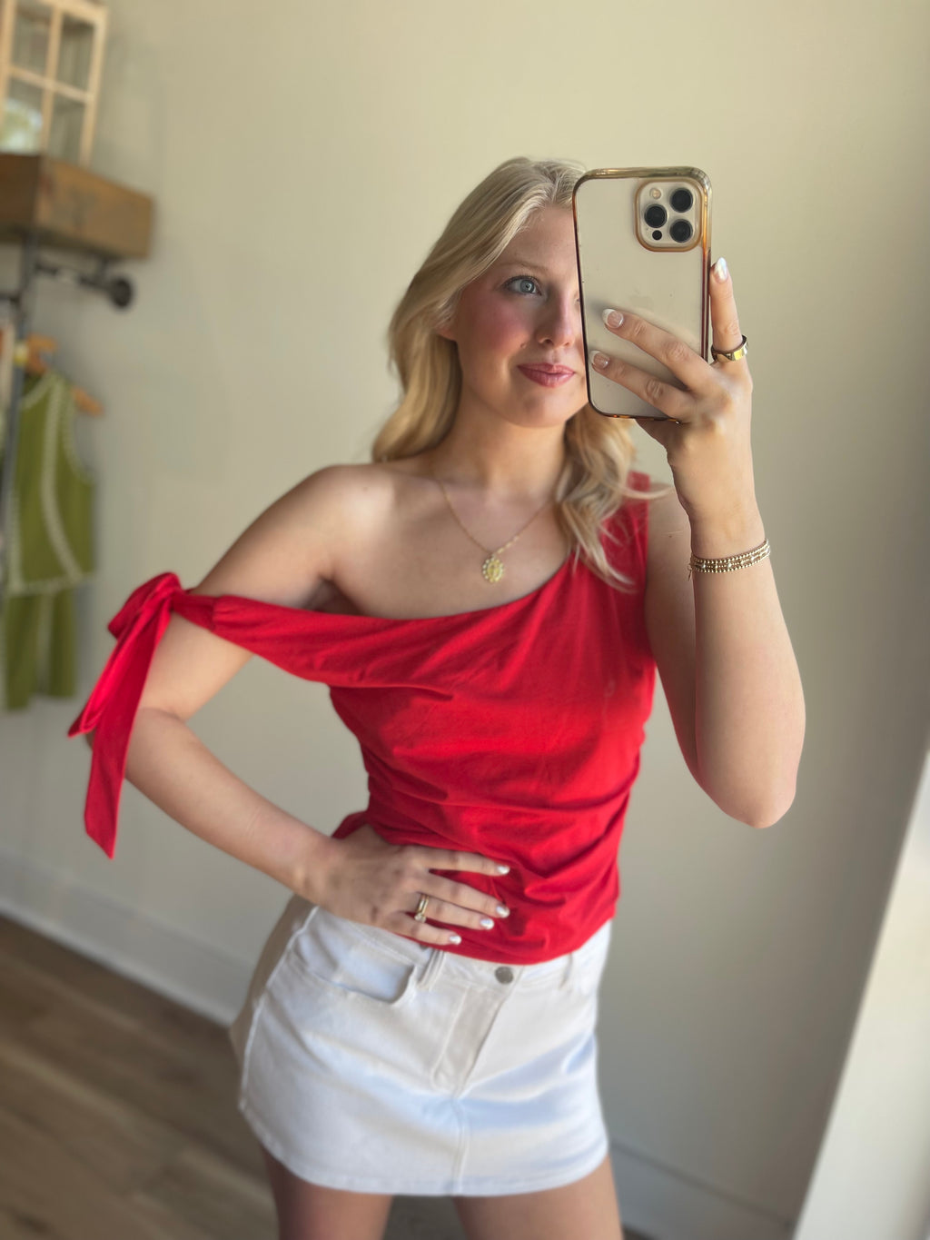 Sasha One Shoulder Top