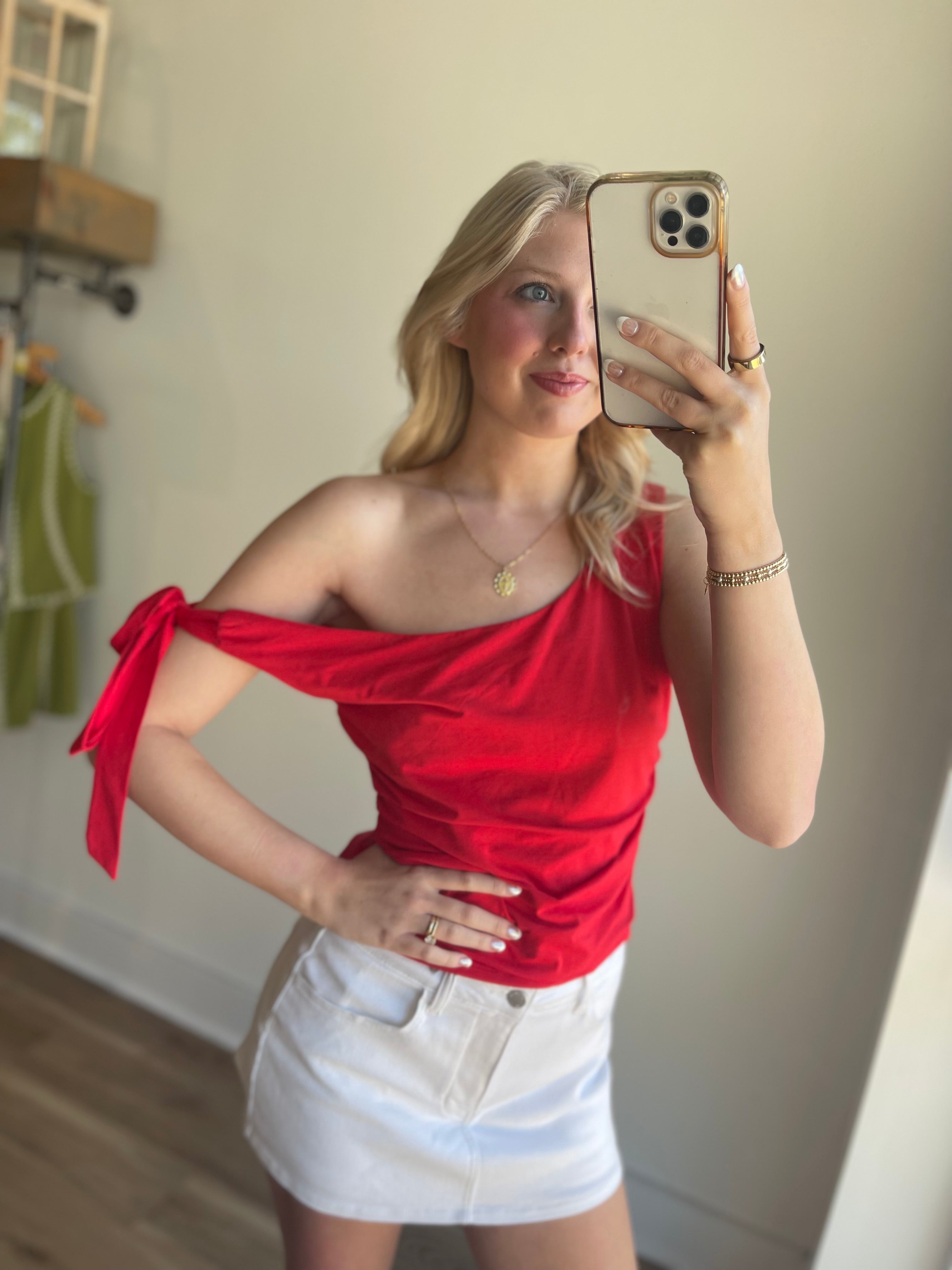 Sasha One Shoulder Top