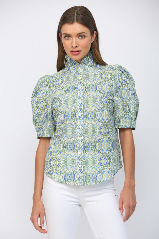 Laurel Button Down Top