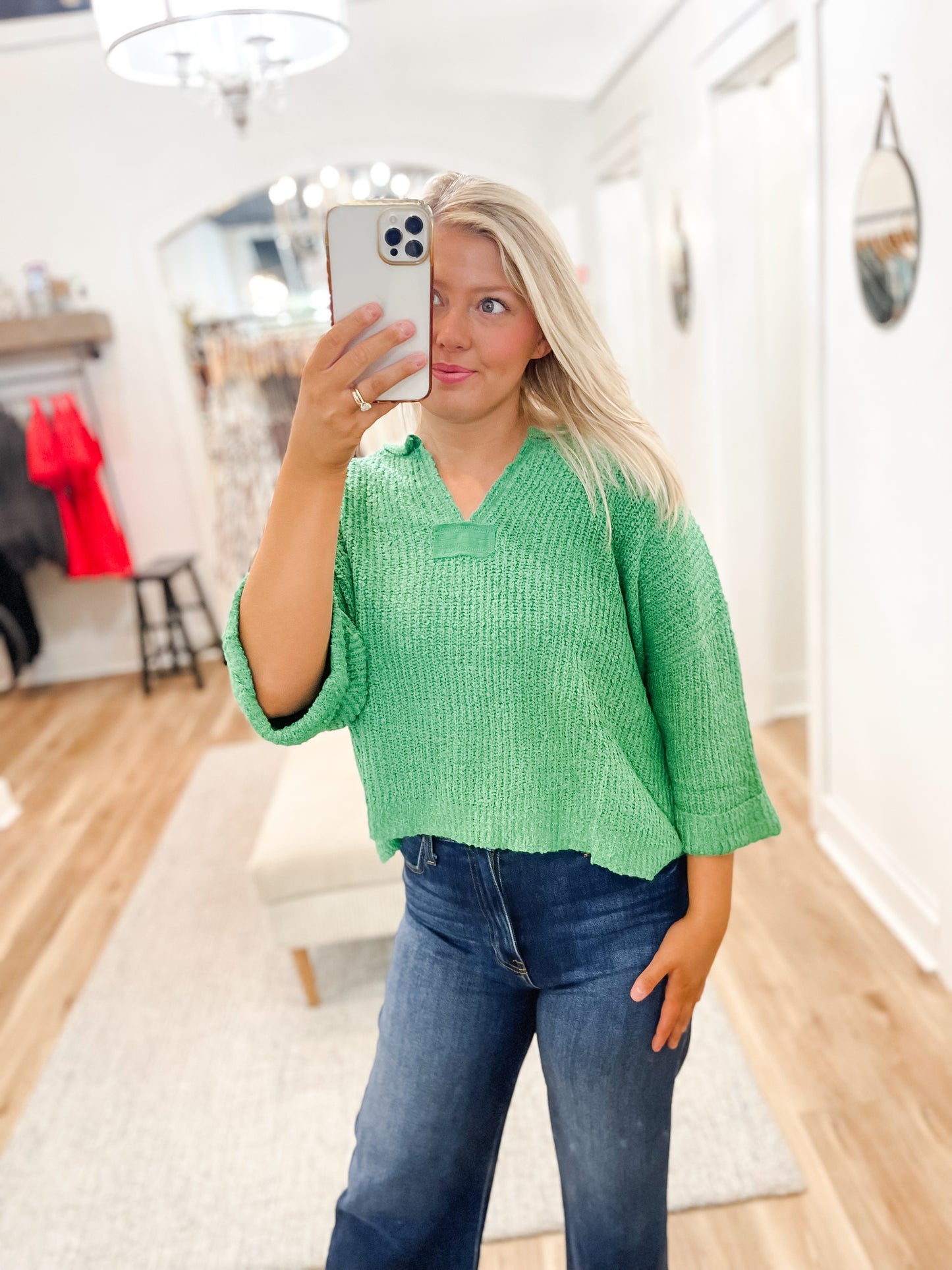 Carmen Knit Top