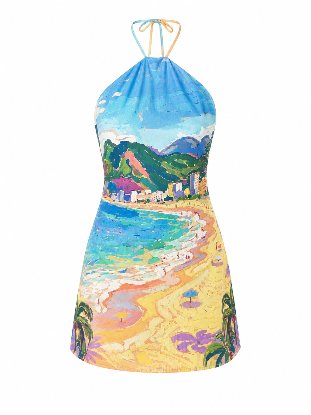 Painted Paradise Mini Dress