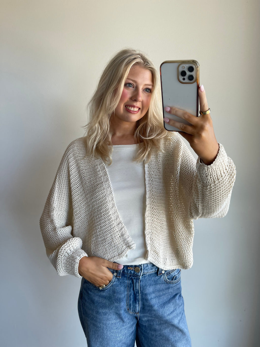 Kelsey Cropped Cardigan