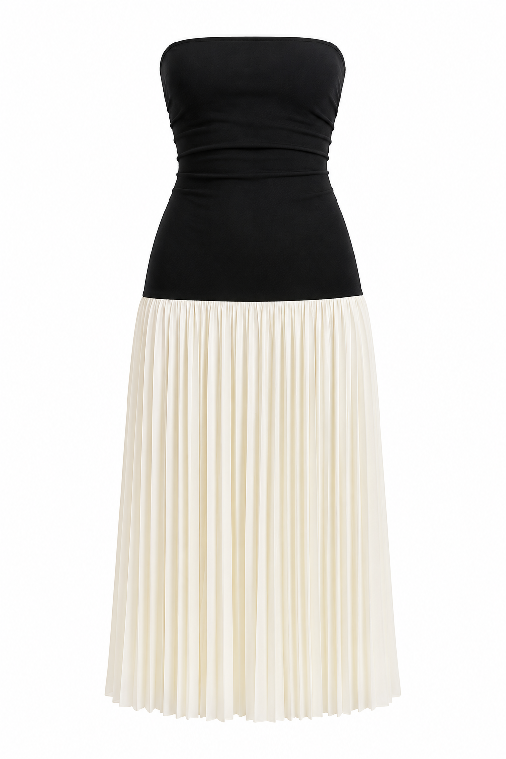 Evie Pleated Maxi Dress
