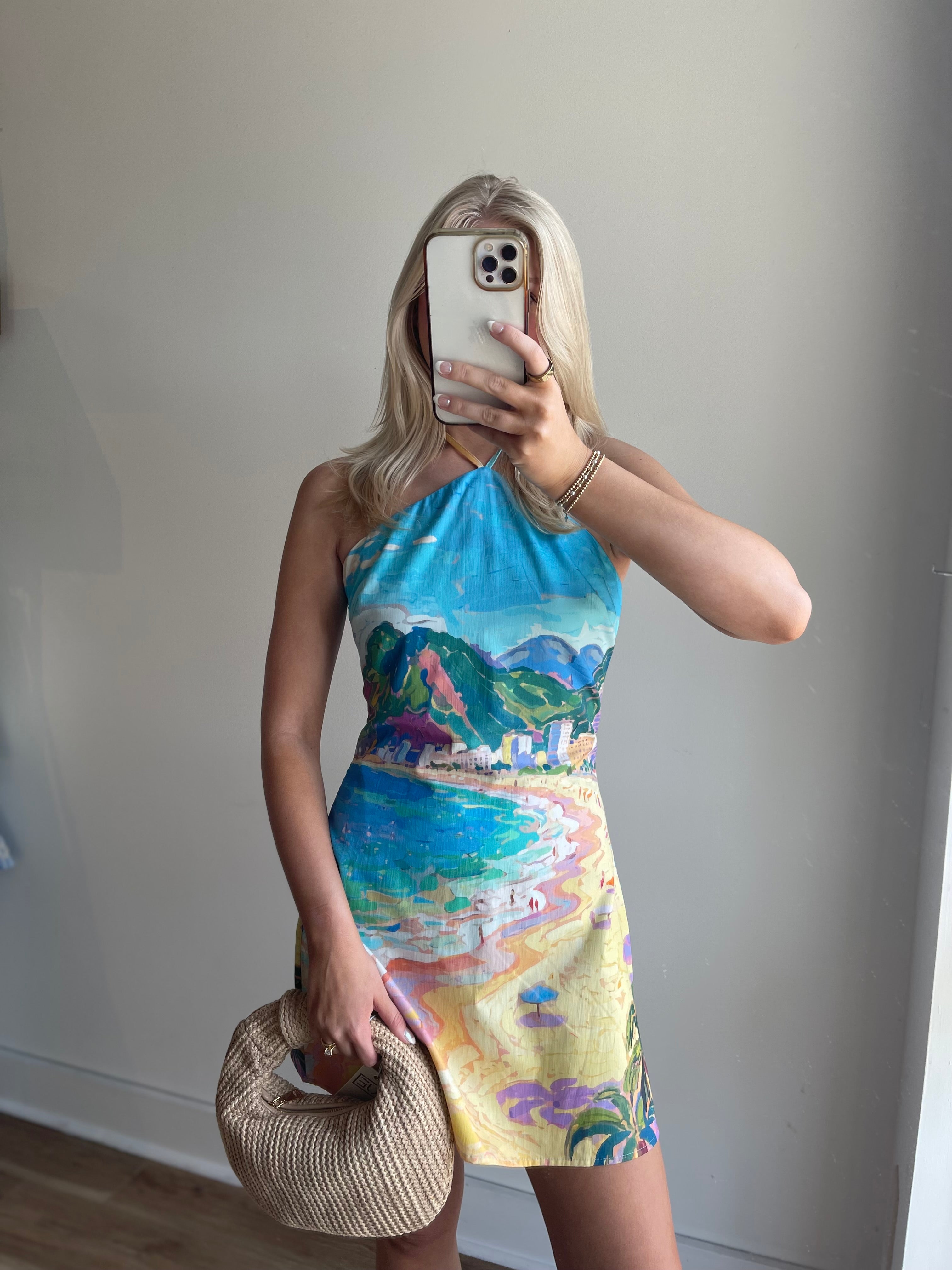 Painted Paradise Mini Dress