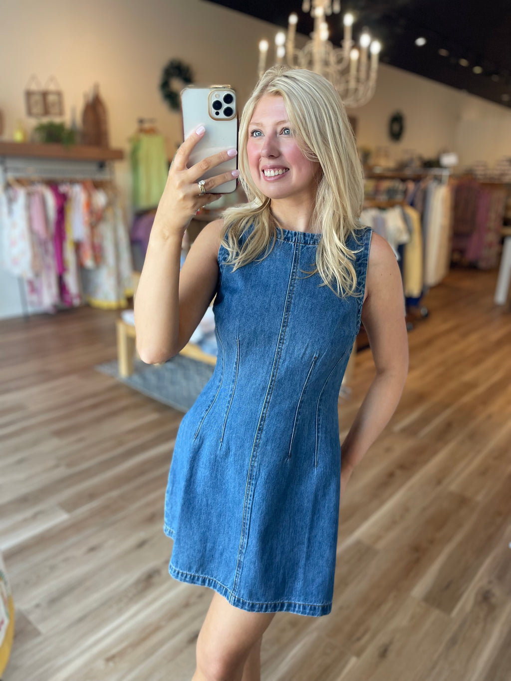 Alaya Denim Dress
