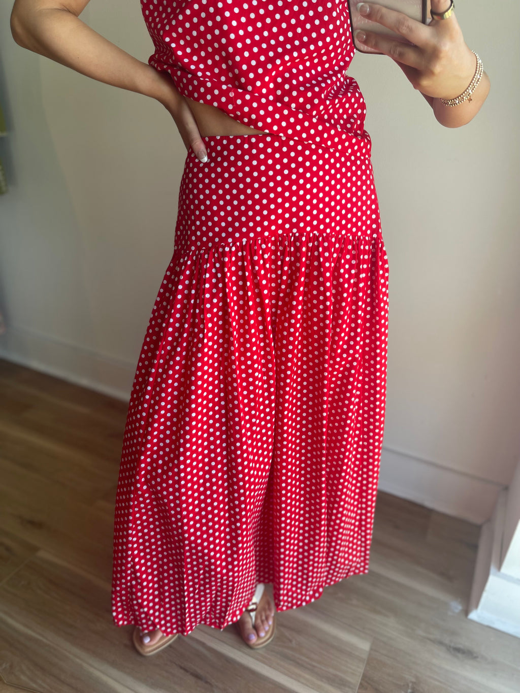Karina Polka Dot Skirt