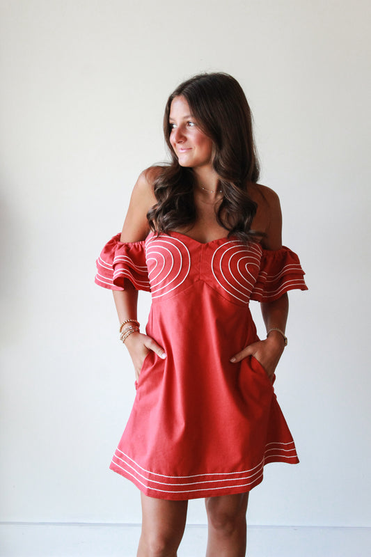 Mallie Off The Shoulder Dress
