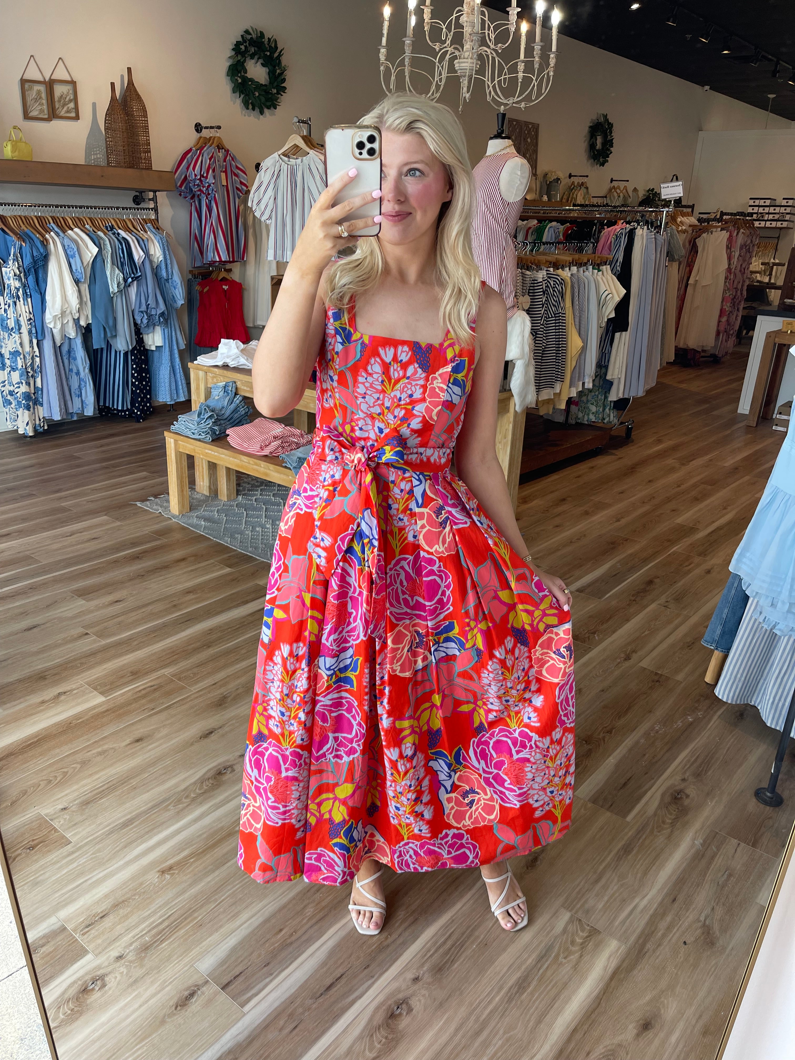 Flora Midi Dress