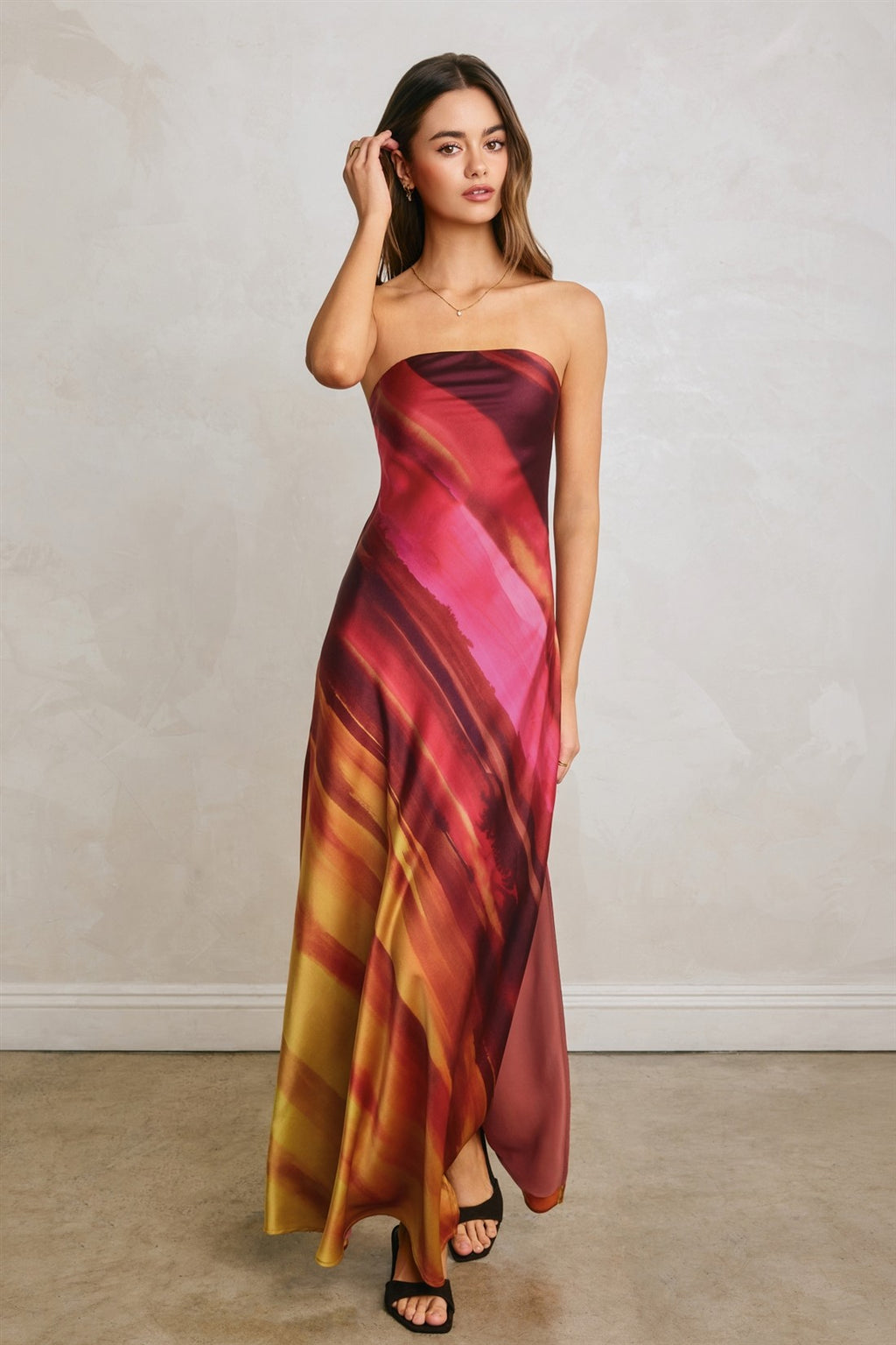 Golden Hour Midi Dress