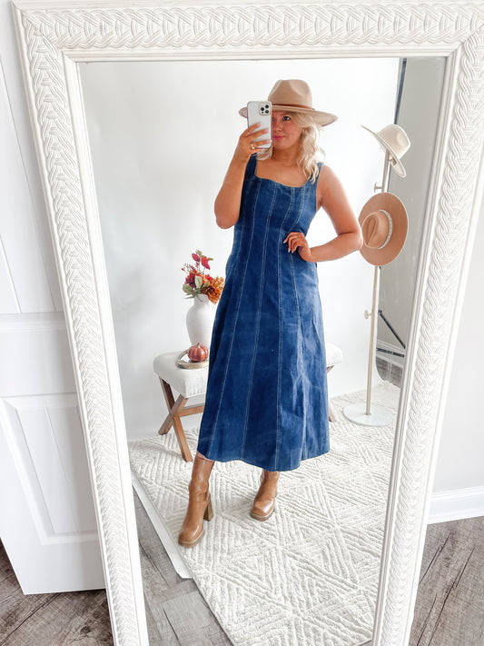 Dylan Denim Midi Dress