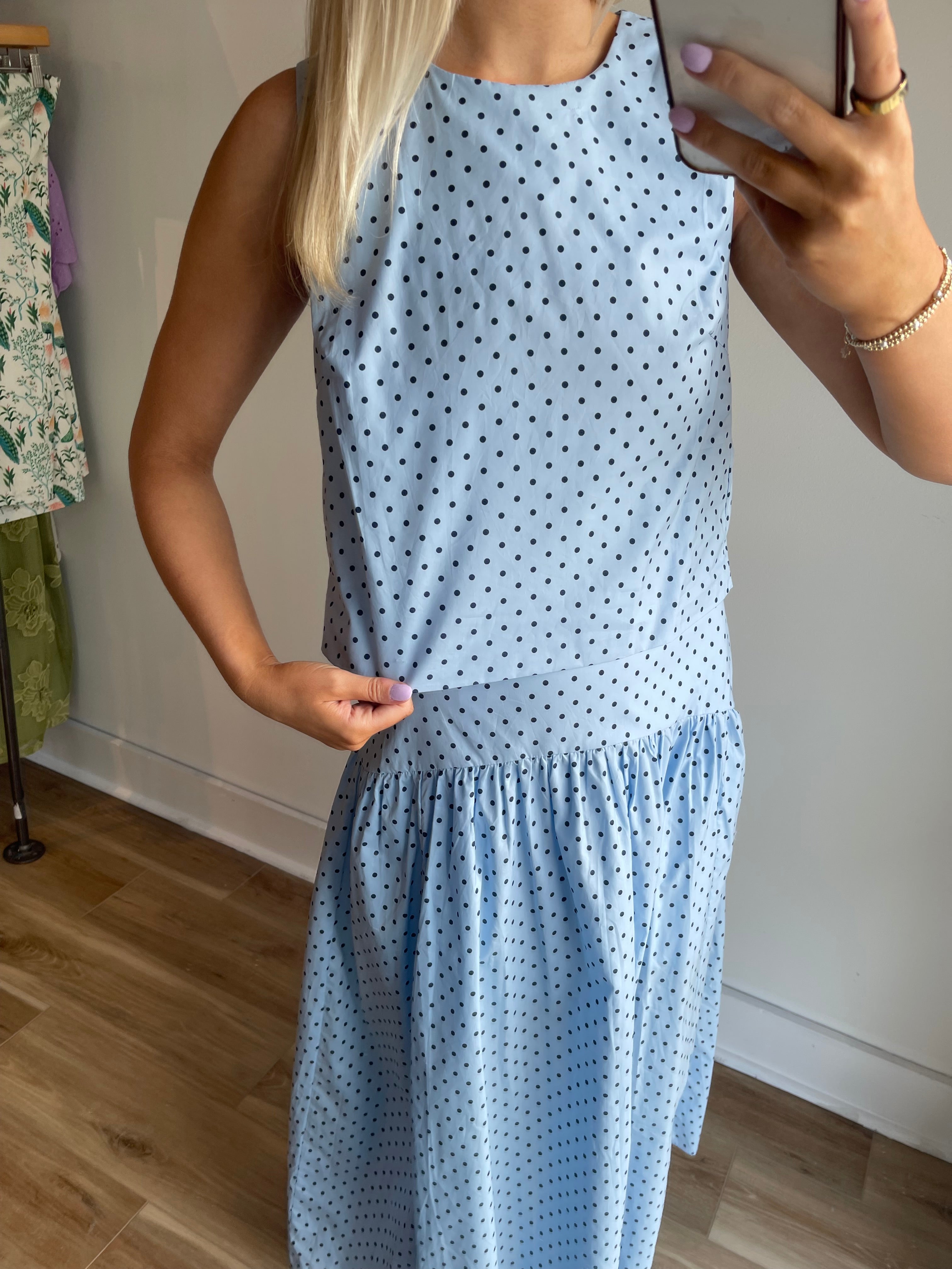 Karina Polka Dot Skirt
