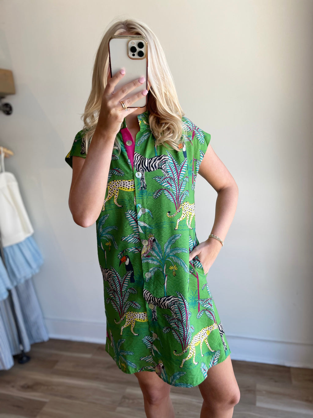 Safari Mini Dress