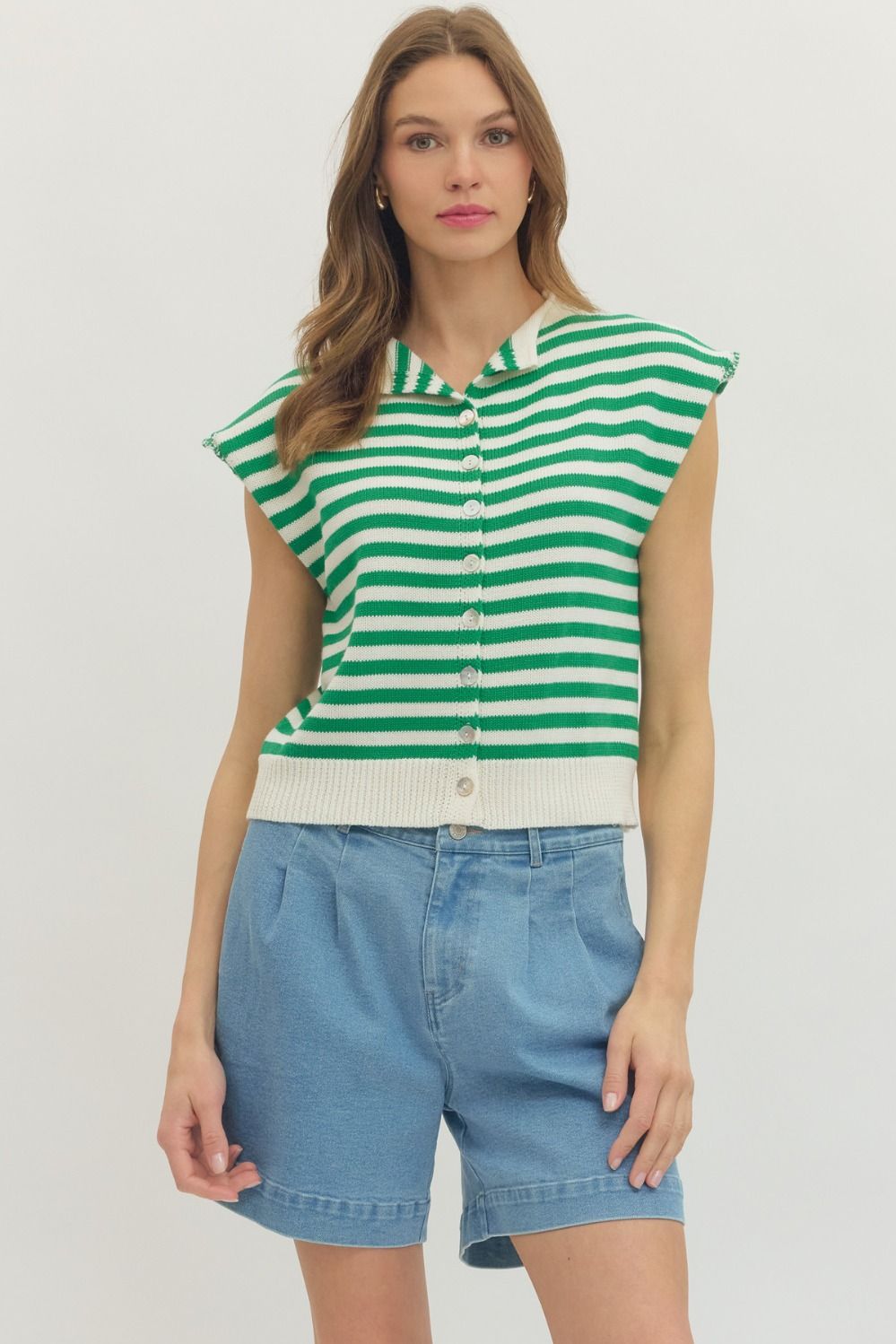 Mallory Stripe Top