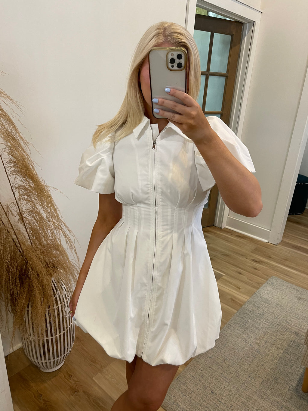 Kamryn Bubble Mini Dress