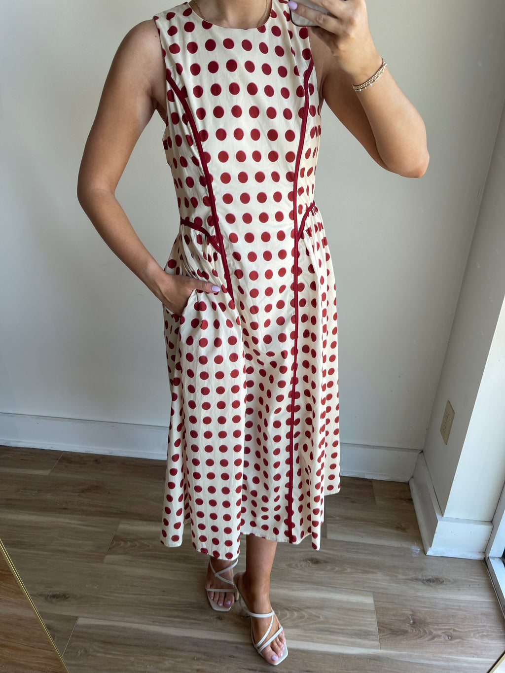 Megan Polka Dot Dress